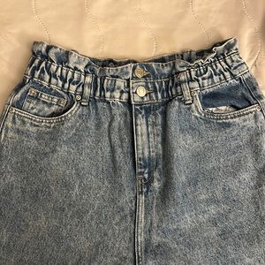 High waisted mom jeans